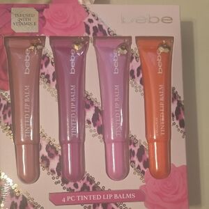 Bebe Lip Balm Collection - Pink, Purple, Orange